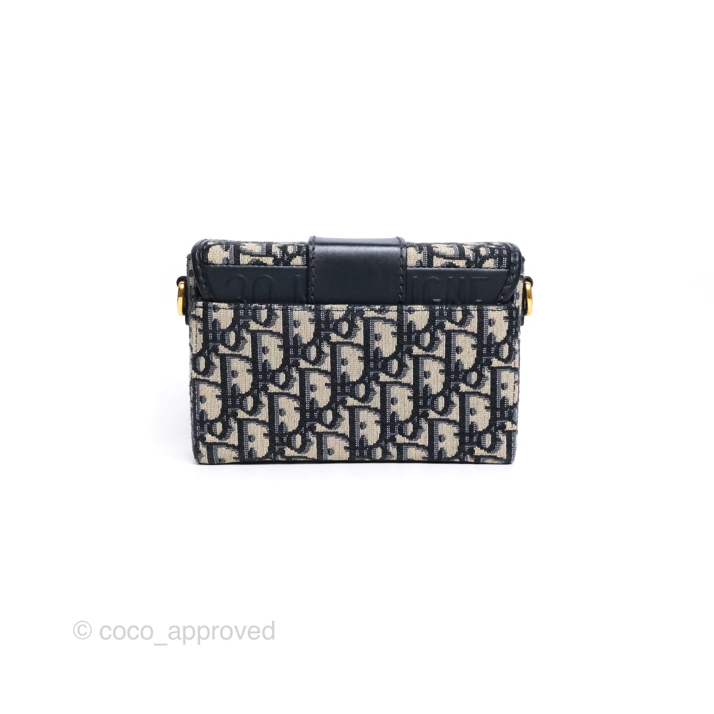 Christian Dior 30 Montaigne Oblique Jacquard Box Bag