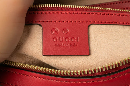 Sac à main Bowling en toile monogrammée Gucci