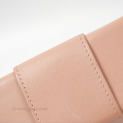 Christian Dior 30 Montaigne Beige Calfskin Box Bag
