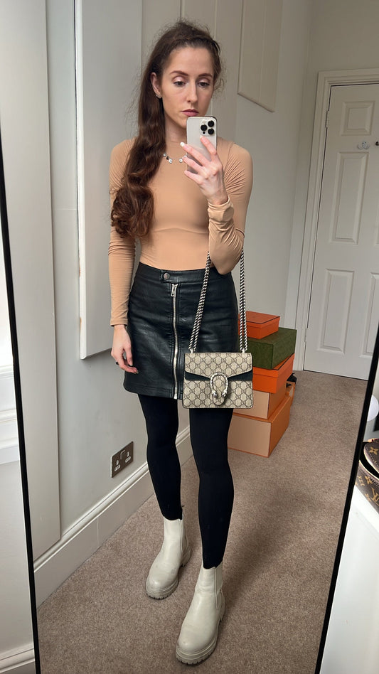 Gucci Dionysus GG Supreme Mini Shoulder Bag