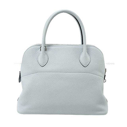 HERMES Shoulder bag Bolide31 Bleu Pale Taurillon Clemence Silver HW Stamp