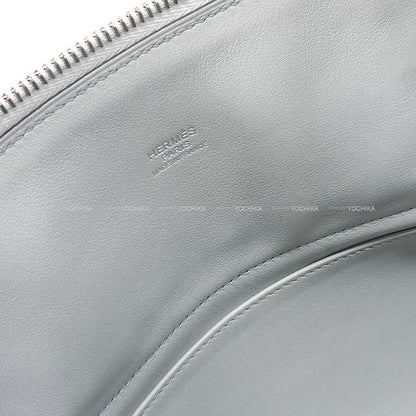 HERMES Shoulder bag Bolide31 Bleu Pale Taurillon Clemence Silver HW Stamp