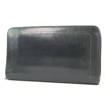 Louis Vuitton Black Leather Zippy organizer wallet accessories