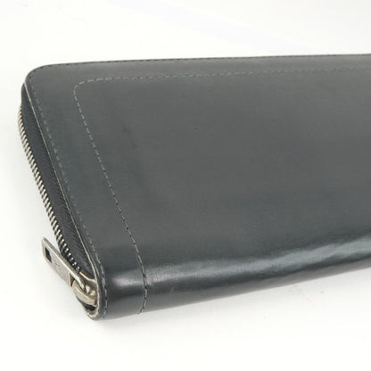 Louis Vuitton Black Leather Zippy organizer wallet accessories