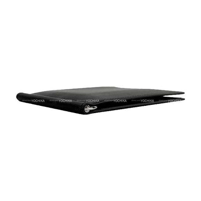 HERMES Bi-fold wallet Bifold billfold wallet with money clip Poker GM Noir (Black) Ever Grain Silver HW Stamp