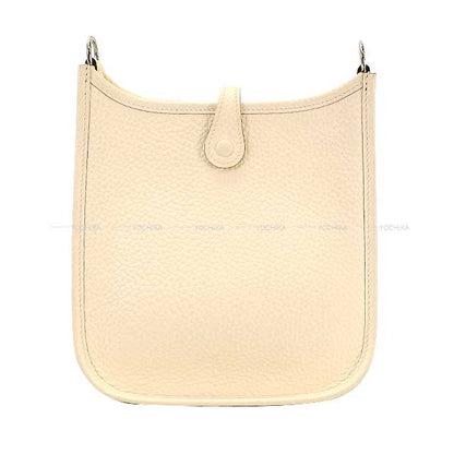HERMES Shoulder bag Evelyne 16 TPM Nata Taurillon Clemence Silver HW Stamp