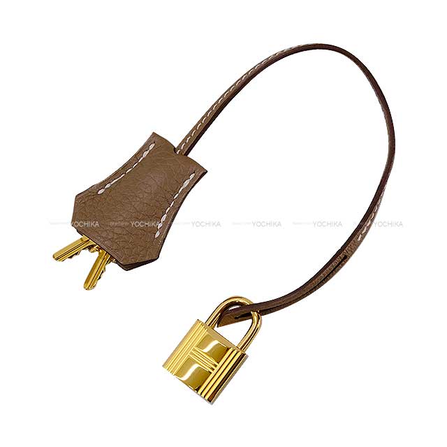 HERMES Handbag Birkin30 Etoupe Veau Togo Gold HW Stamp