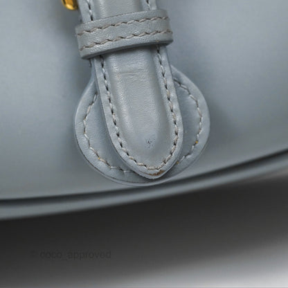 Christian Dior Medium Bobby Flap Grey Box Calfskin