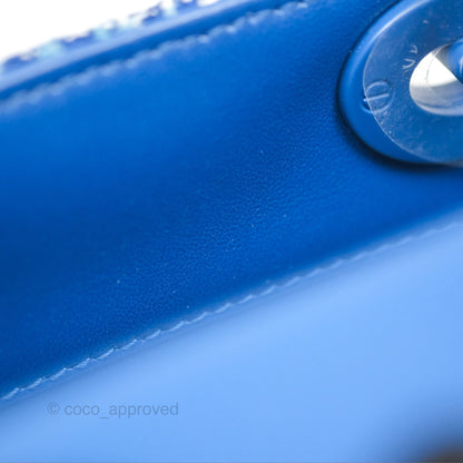 Dior Art Mini Lady Dior Beaded Blue "Chong Hyun Ha" Collaboration
