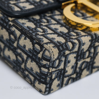 Christian Dior 30 Montaigne Oblique Jacquard Box Bag