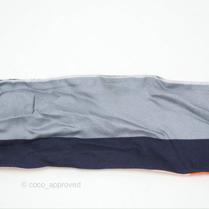 Dior ABCDior Silk Mitzah Scarf Letter S
