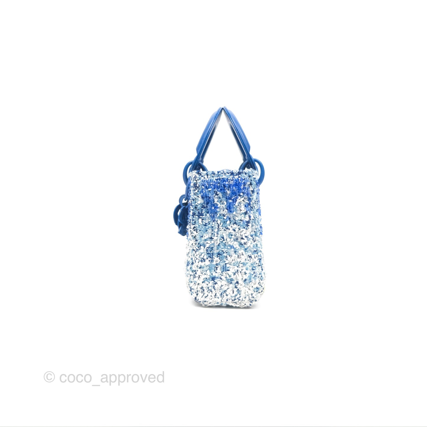Dior Art Mini Lady Dior Beaded Blue "Chong Hyun Ha" Collaboration