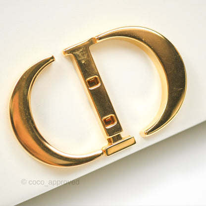 Christian Dior 30 Montaigne Box Bag White Calfskin