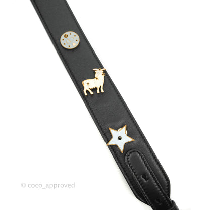Christian Dior Lambskin My ABCDior Lady Dior Black Gold Hardware