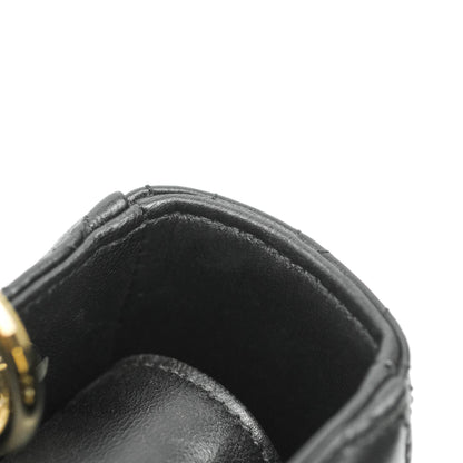 Christian Dior Lambskin My ABCDior Lady Dior Black Gold Hardware