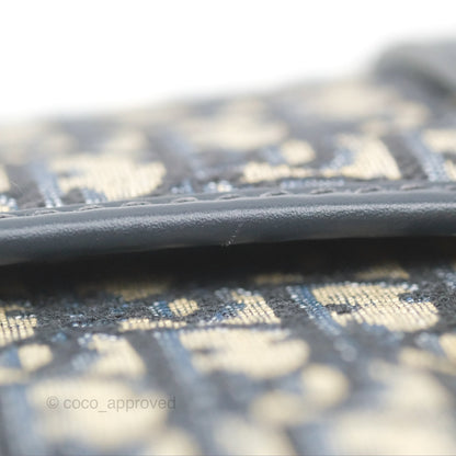 Dior 30 Montaigne Bag Blue Dior Oblique Jacquard