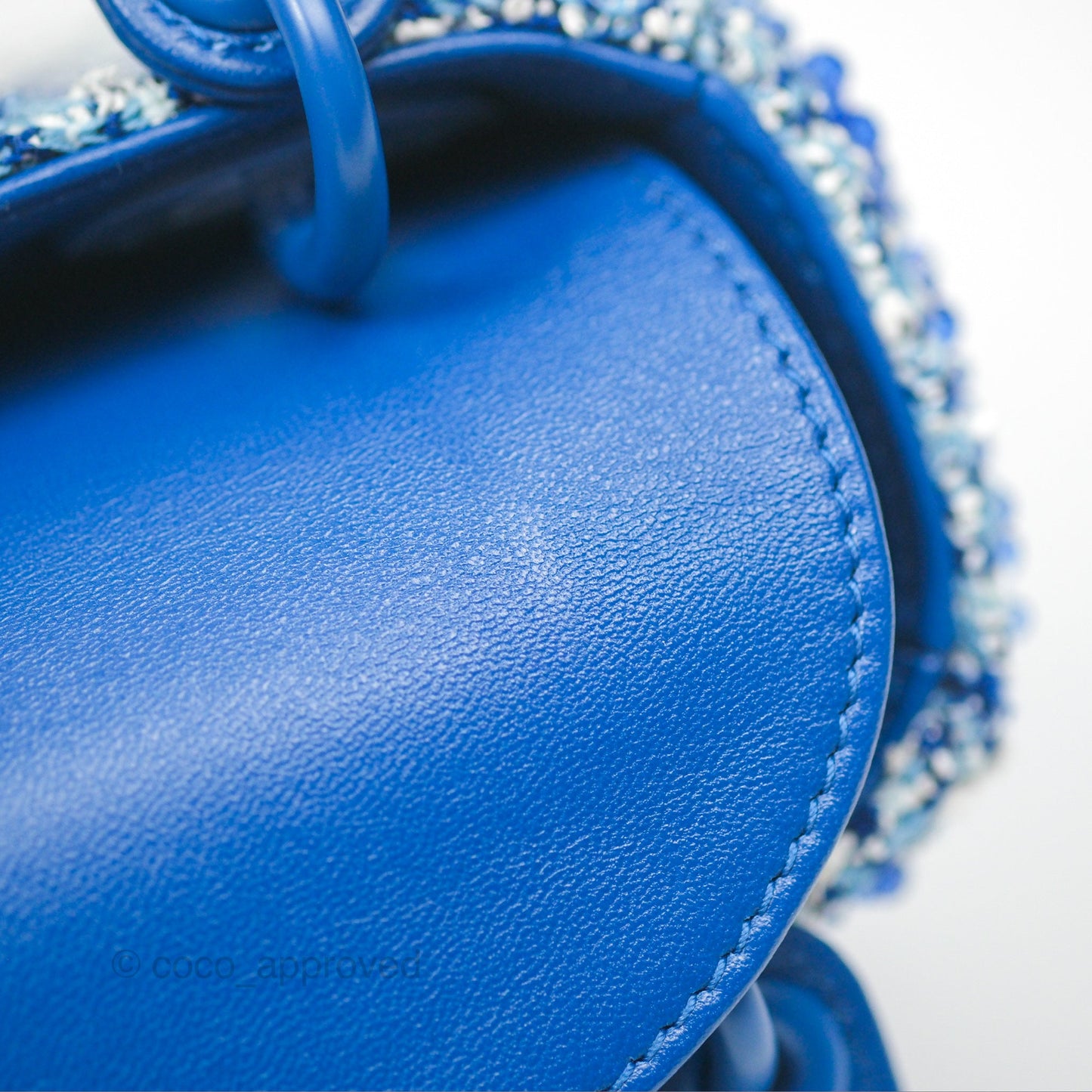 Dior Art Mini Lady Dior Beaded Blue "Chong Hyun Ha" Collaboration