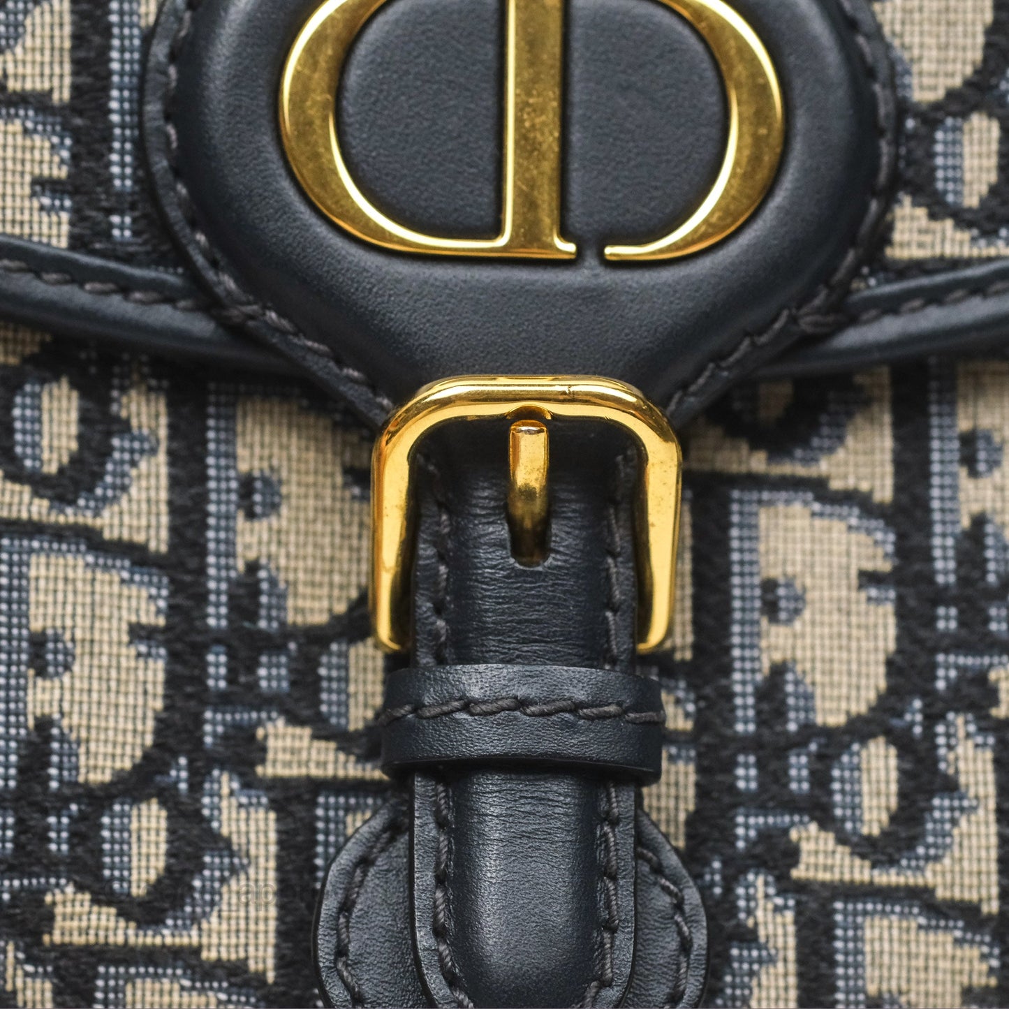 Dior Small Bobby Bag Blue Oblique Jacquard Canvas