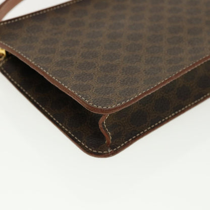 Celine Macadam Canvas Accessory Pouch Brown  32096A