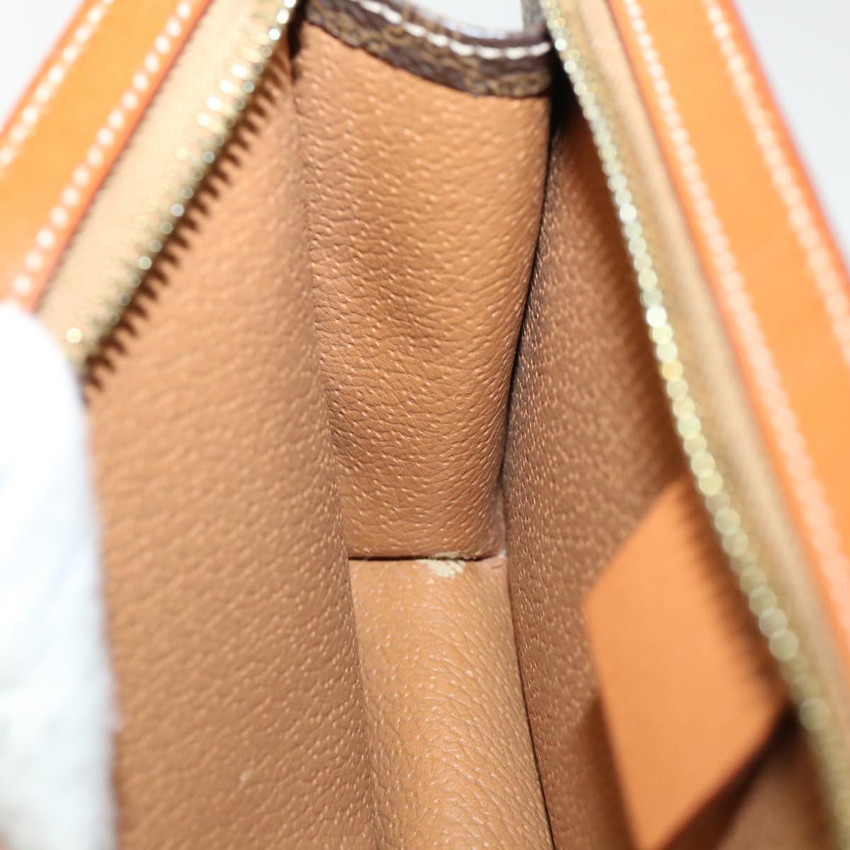 Celine Macadam Canvas Accessory Pouch Brown  32096A