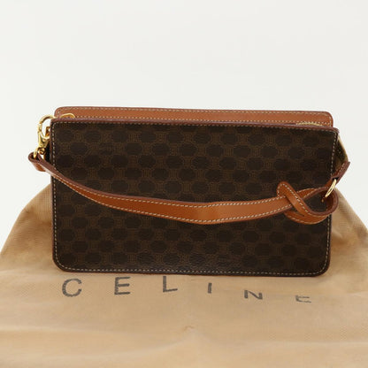 Celine Macadam Canvas Accessory Pouch Brown  32096A