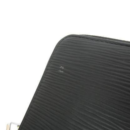 Louis Vuitton Black Leather Zippy organizer wallet accessories