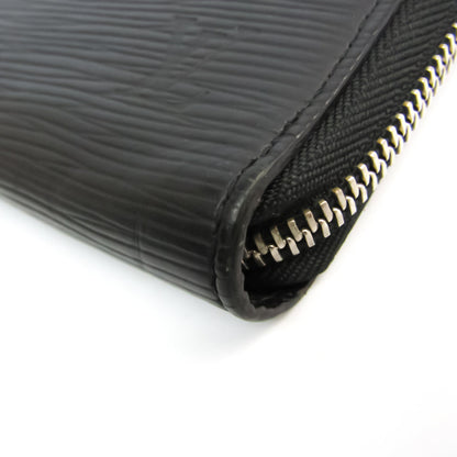 Louis Vuitton Black Leather Zippy organizer wallet accessories