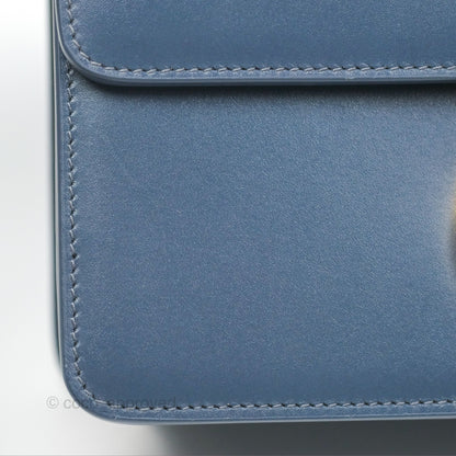Dior 30 Montaigne Bag Blue Box Calfskin
