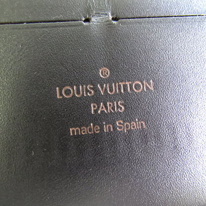 Louis Vuitton Brown Leather Zippy organizer wallet accessories