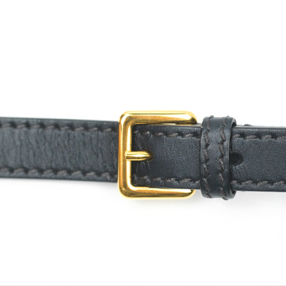 Christian Dior 30 Montaigne with Chain Blue Dior Oblique Jacquard