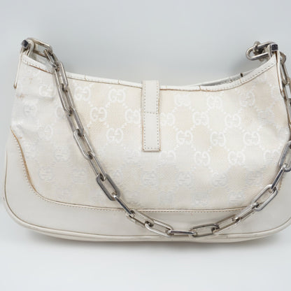 Gucci Hvid Skuldertaske