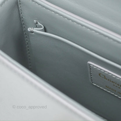 Christian Dior 30 Montaigne Box Bag Grey Calfskin