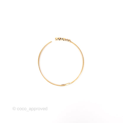 Christian Dior J'adior Choker Gold Tone