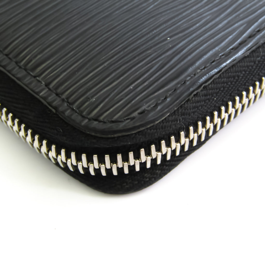 Louis Vuitton Black Leather Zippy wallet wallet accessories