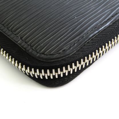 Louis Vuitton Black Leather Zippy wallet wallet accessories