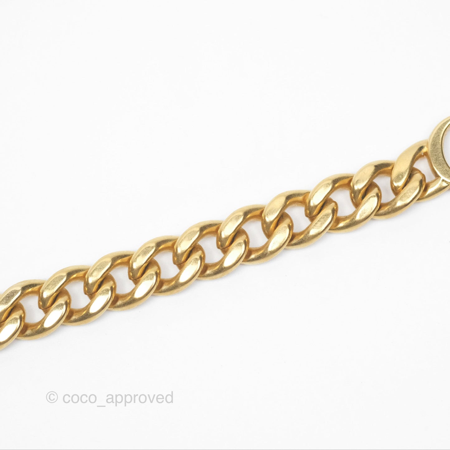 Christian Dior 30 Montaigne Choker Gold Tone