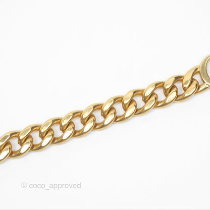 Christian Dior 30 Montaigne Choker Gold Tone