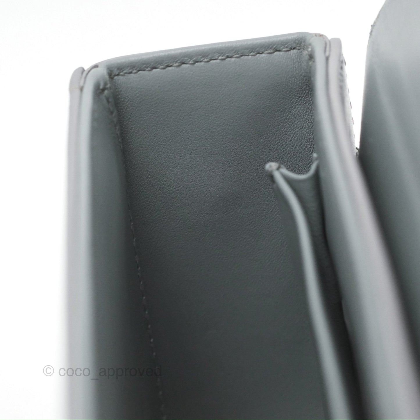 Christian Dior 30 Montaigne Box Bag Grey Calfskin