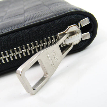 Louis Vuitton Black Canvas Zippy Wallet Vertical wallet accessories