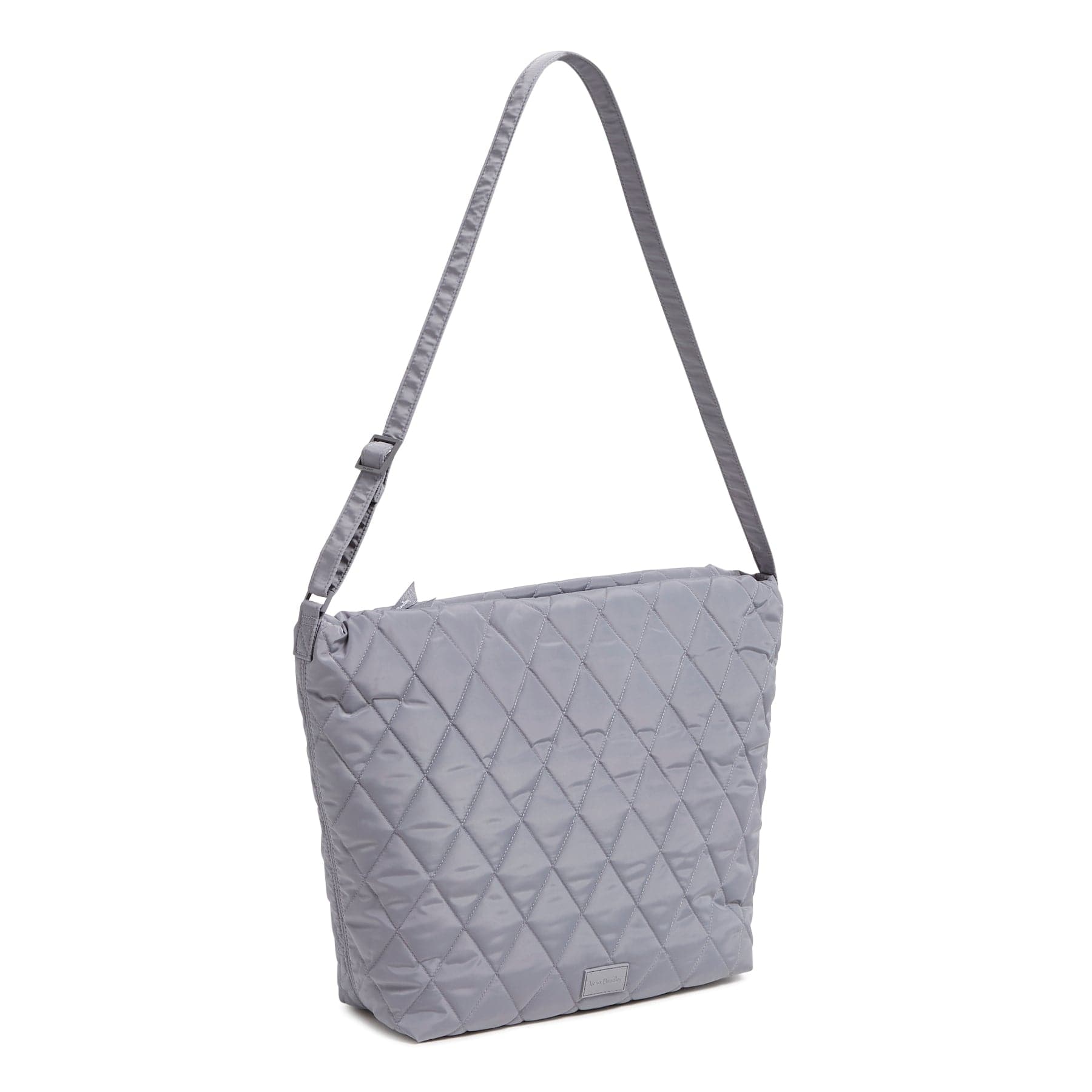 Ultralight Hobo Shoulder Bag-Frost Gray-Image 1-Vera Bradley