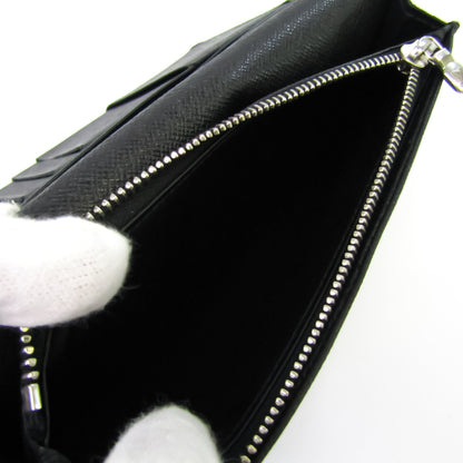 Louis Vuitton Black Leather Brazza wallet accessories
