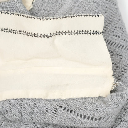 Christian Dior Knit Dress Grey Size 34