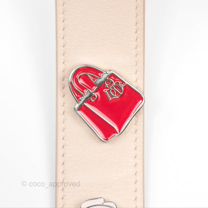 Christian Dior My ABCDior Lady Dior Baby Pink Cannage Lambskin Gold Hardware