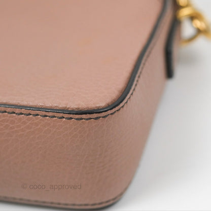 Christian Dior J'Adior Strap Flap Bag Dusty Pink Grained Calfskin