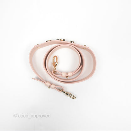Christian Dior My ABCDior Lady Dior Pale Pink Cannage Lambskin Gold Hardware