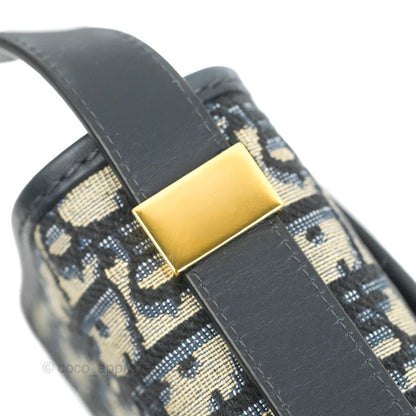 Dior 30 Montaigne Bag Blue Dior Oblique Jacquard