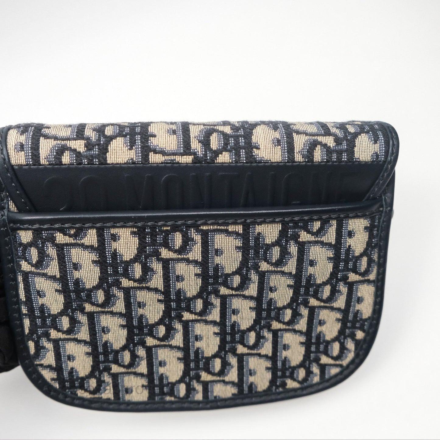 Dior Small Bobby Bag Blue Oblique Jacquard Canvas