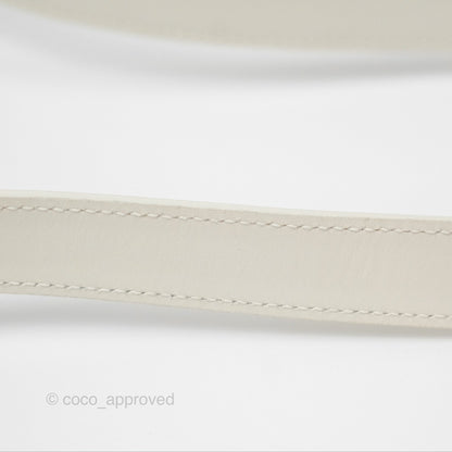 Christian Dior Small 30 Montaigne Box Bag White Calfskin