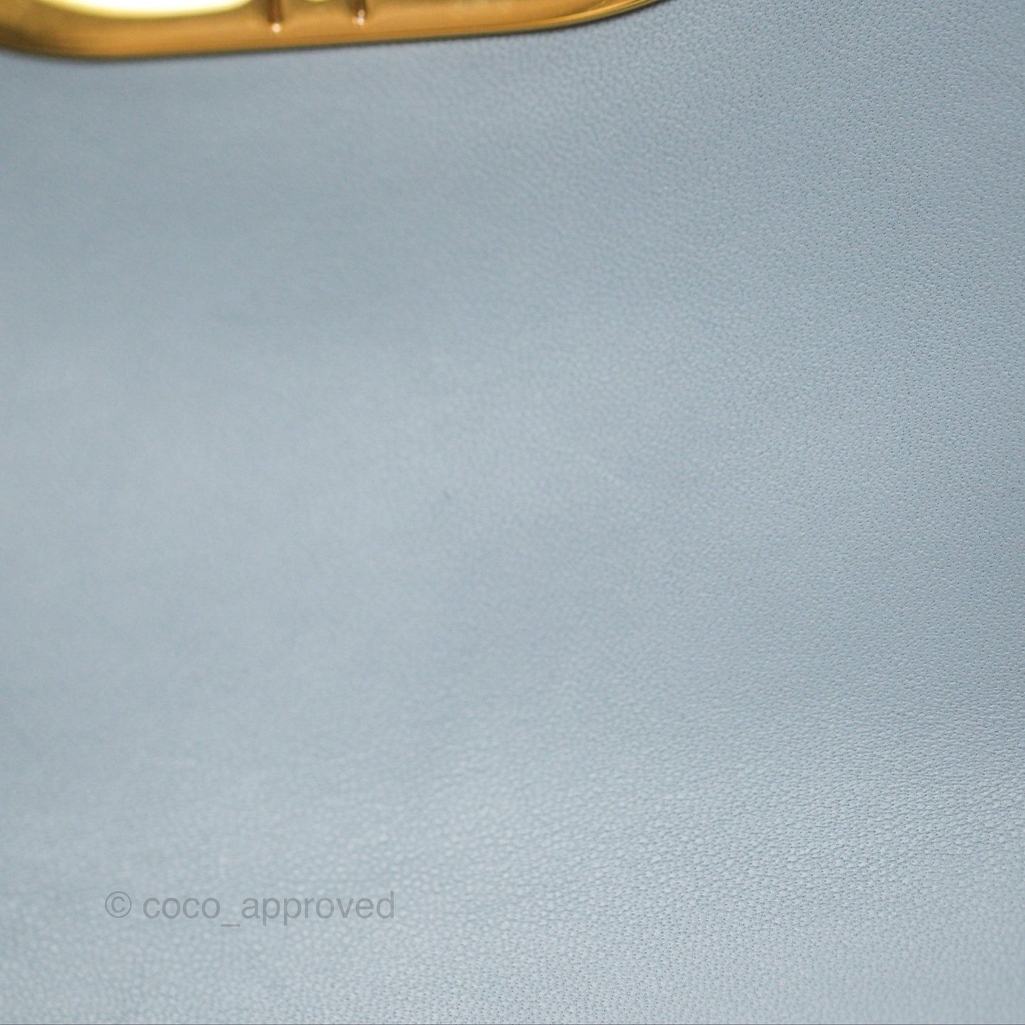 Dior Small Caro Bag Blue Supple Cannage Calfskin