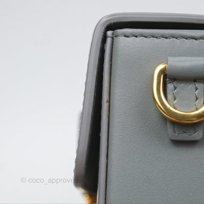 Christian Dior 30 Montaigne Box Bag Grey Calfskin